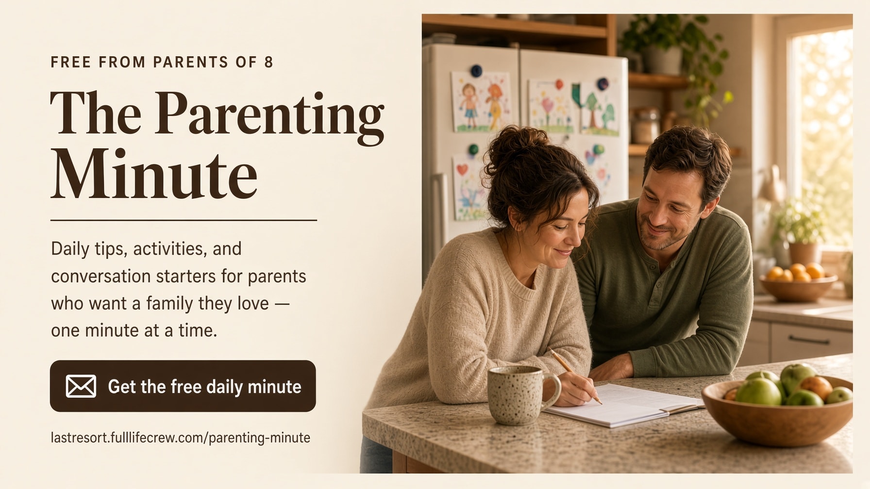 The Parenting Minute — Free daily tips, activities, and conversation starters for parents. Get the free daily minute.